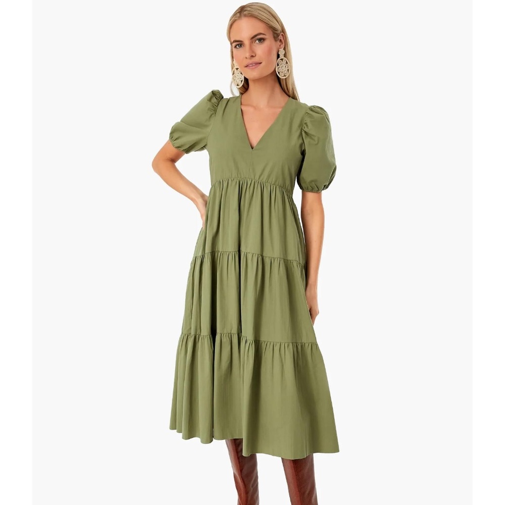 Tuckernuck Green Midi Dress